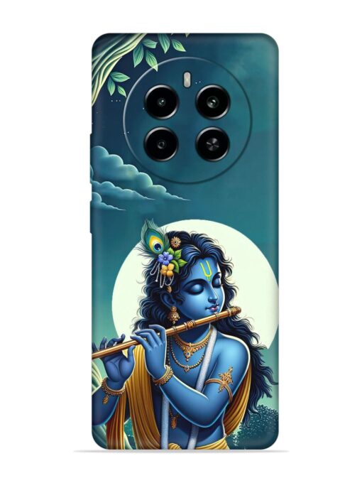 Krishna's Divine Flute Embossed Soft Silicone Case for Realme P1 (5G)