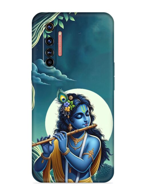 Krishna's Divine Flute Embossed Soft Silicone Case for Realme X50 Pro