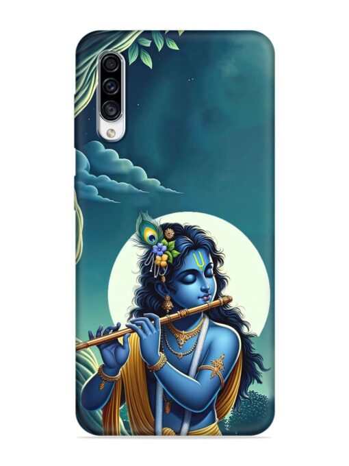 Krishna's Divine Flute Embossed Soft Silicone Case for Samsung Galaxy A30S Zapvi