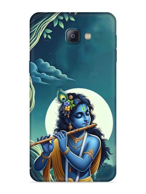 Krishna's Divine Flute Embossed Soft Silicone Case for Samsung Galaxy A9 Pro