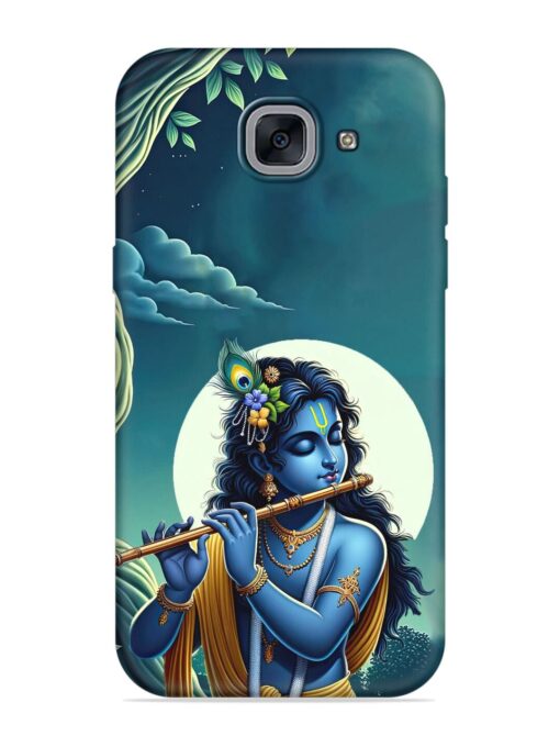 Krishna's Divine Flute Embossed Soft Silicone Case for Samsung Galaxy J7 Max Zapvi