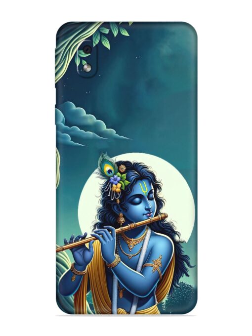 Krishna's Divine Flute Embossed Soft Silicone Case for Samsung Galaxy M01 Core