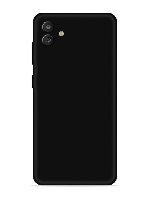 Plain Black Soft Silicone Case for Samsung Galaxy M13 (5G)