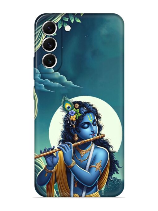 Krishna's Divine Flute Embossed Soft Silicone Case for Samsung Galaxy S21 (5G) Zapvi