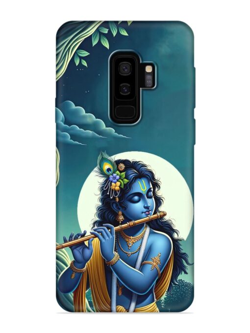 Krishna's Divine Flute Embossed Soft Silicone Case for Samsung Galaxy S9 Plus Zapvi