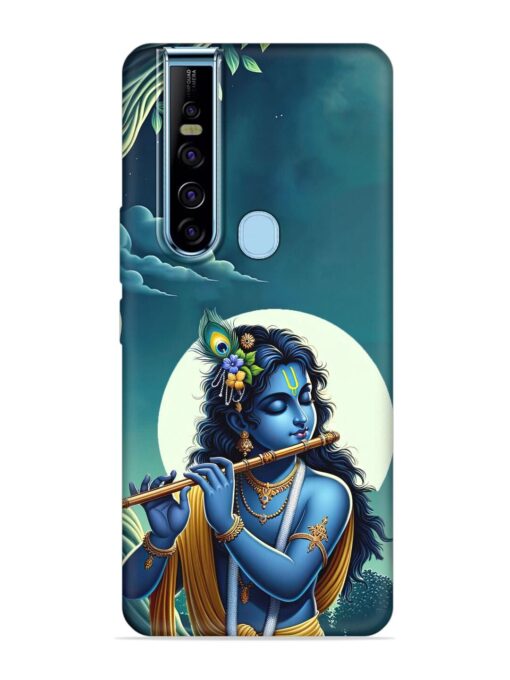 Krishna's Divine Flute Embossed Soft Silicone Case for Tecno Camon 15 Pro