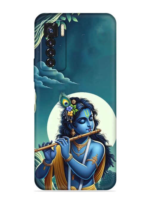 Krishna's Divine Flute Embossed Soft Silicone Case for Tecno Camon 17 Pro Zapvi