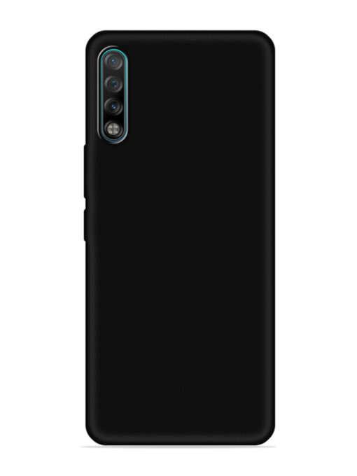 Plain Black Soft Silicone Case for Tecno Phantom 9 Zapvi