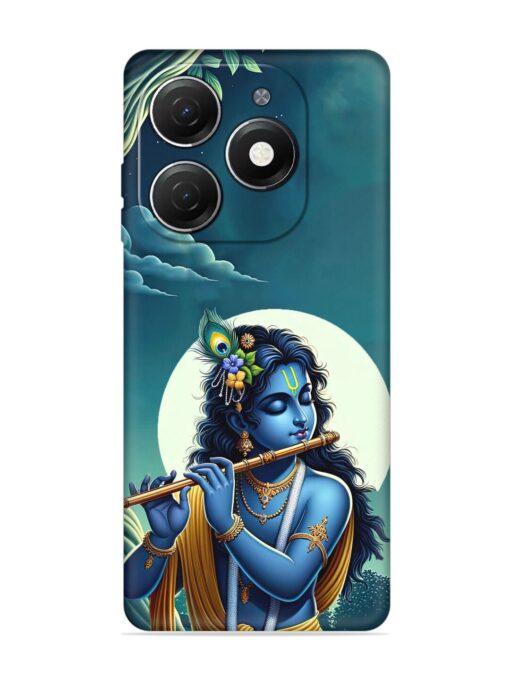 Krishna's Divine Flute Embossed Soft Silicone Case for Tecno Spark 20