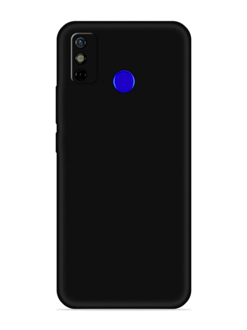 Plain Black Soft Silicone Case for Tecno Spark Go (2020) Zapvi