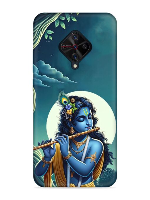 Krishna's Divine Flute Embossed Soft Silicone Case for Vivo S1 Pro Zapvi