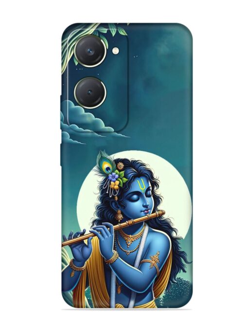 Krishna's Divine Flute Embossed Soft Silicone Case for Vivo T3 Lite (5G) Zapvi