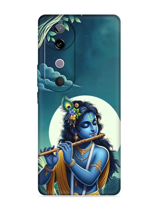 Krishna's Divine Flute Embossed Soft Silicone Case for Vivo V40 Pro (5G)