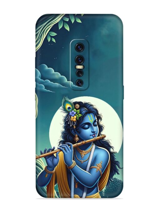 Krishna's Divine Flute Embossed Soft Silicone Case for Vivo Y17 Pro