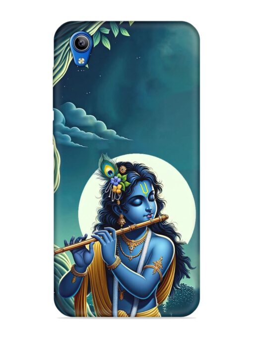 Krishna's Divine Flute Embossed Soft Silicone Case for Vivo Y1S Zapvi