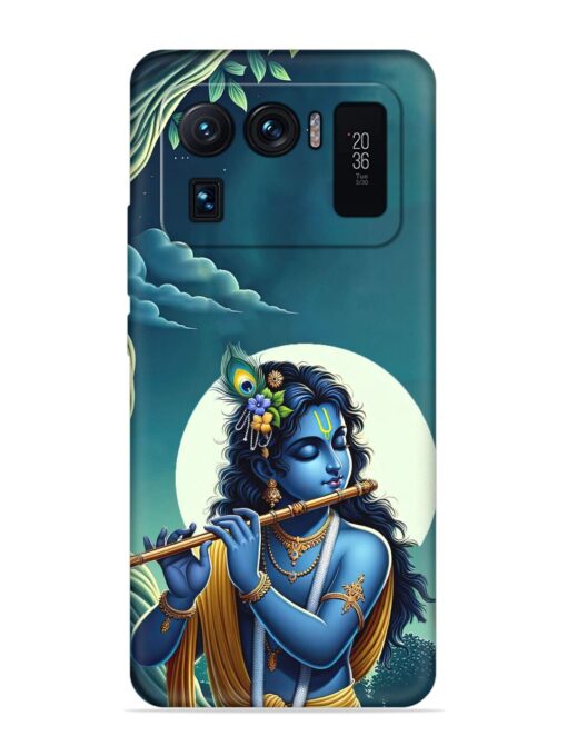 Krishna's Divine Flute Embossed Soft Silicone Case for Xiaomi Mi 11 Ultra