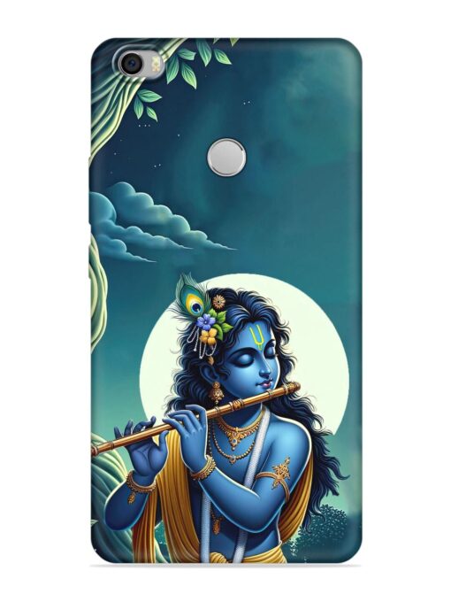 Krishna's Divine Flute Embossed Soft Silicone Case for Xiaomi Mi Max