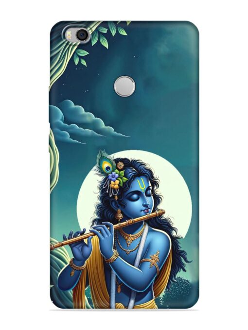 Krishna's Divine Flute Embossed Soft Silicone Case for Xiaomi Mi Max 2