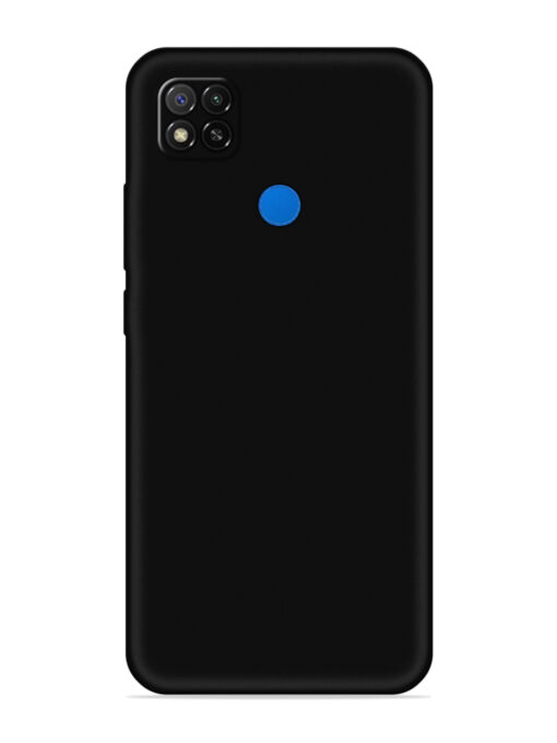 Plain Black Soft Silicone Case for Xiaomi Redmi 9