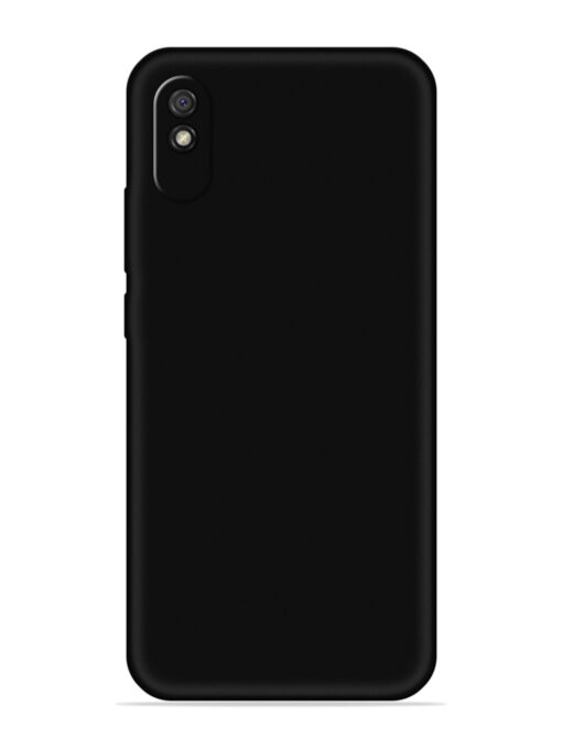 Plain Black Soft Silicone Case for Xiaomi Redmi 9A