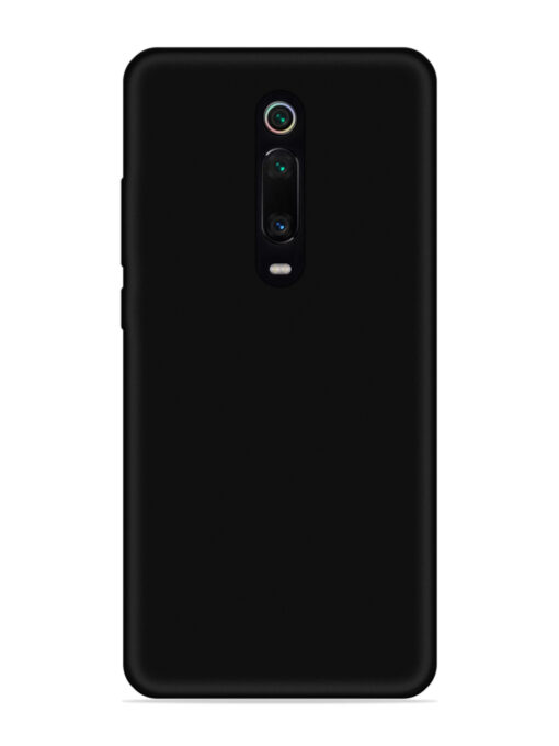 Plain Black Soft Silicone Case for Xiaomi Redmi K20 Pro