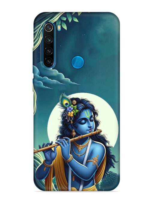 Krishna's Divine Flute Embossed Soft Silicone Case for Xiaomi Redmi Note 8 Zapvi