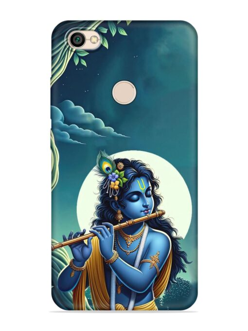 Krishna's Divine Flute Embossed Soft Silicone Case for Xiaomi Redmi Y1 Zapvi