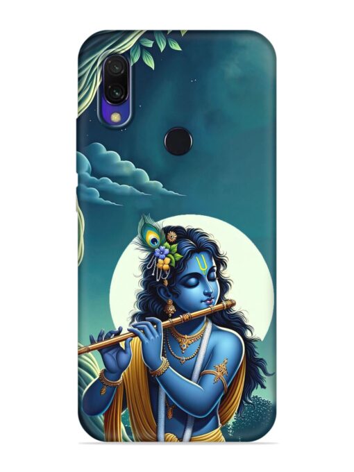 Krishna's Divine Flute Embossed Soft Silicone Case for Xiaomi Redmi Y3 Zapvi