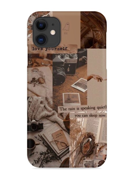 Nostalgic Aesthetic Snap Case for Apple Iphone 11 Zapvi