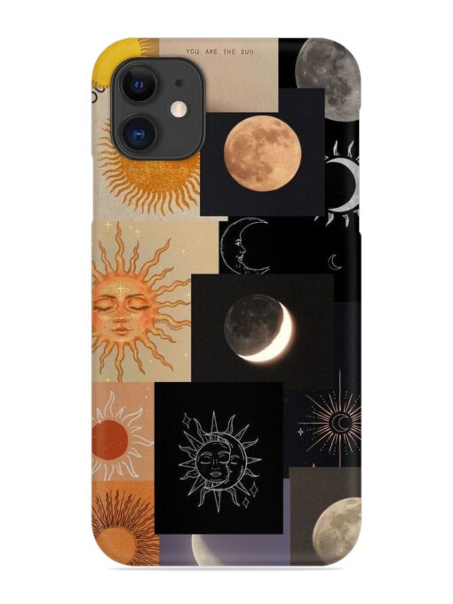 Celestial Collage Snap Case for Apple Iphone 12 Zapvi