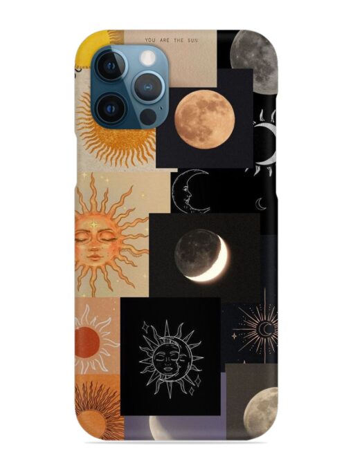 Celestial Collage Snap Case for Apple Iphone 12 Pro Zapvi