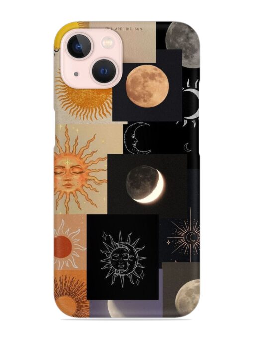 Celestial Collage Snap Case for Apple Iphone 13 Zapvi