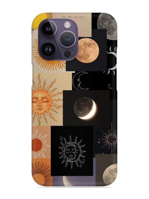 Celestial Collage Snap Case for Apple Iphone 14 Pro Zapvi