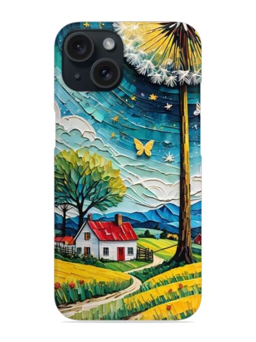 Dandelion Dreams Snap Case for Apple Iphone 15 Zapvi