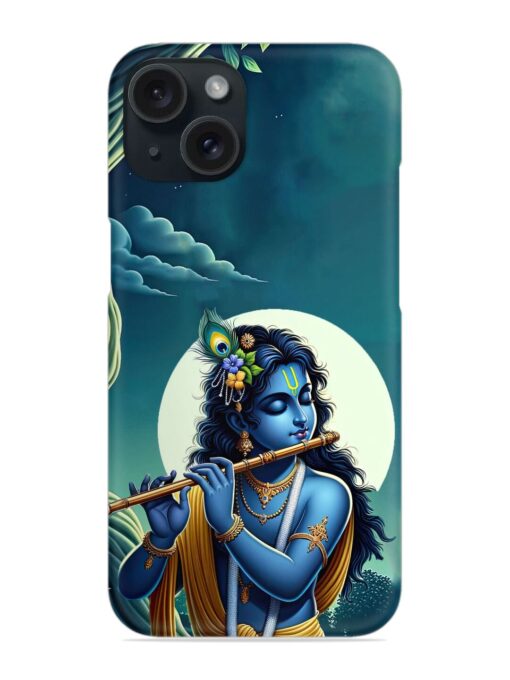 Krishna's Divine Flute Snap Case for Apple Iphone 15 Zapvi