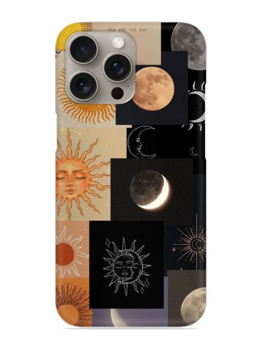 Celestial Collage Snap Case for Apple Iphone 15 Pro