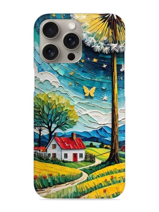 Dandelion Dreams Snap Case for Apple Iphone 15 Pro