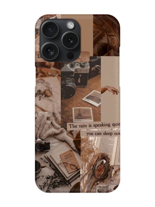 Nostalgic Aesthetic Snap Case for Apple Iphone 15 Pro Max Zapvi