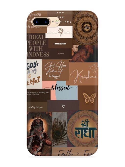 Krishna-Inspired Aesthetic Snap Case for Apple Iphone 7 Plus Zapvi