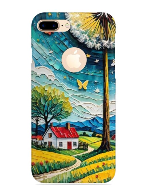 Dandelion Dreams Snap Case for Apple Iphone 7 Plus (Logo Cut) Zapvi