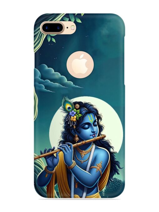 Krishna's Divine Flute Snap Case for Apple Iphone 7 Plus (Logo Cut) Zapvi