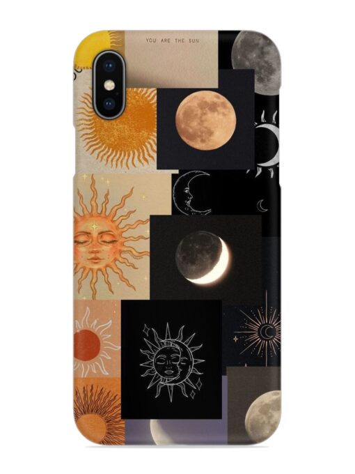 Celestial Collage Snap Case for Apple Iphone X