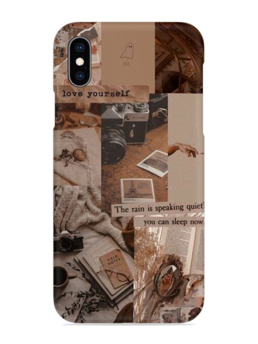 Nostalgic Aesthetic Snap Case for Apple Iphone Xs Zapvi