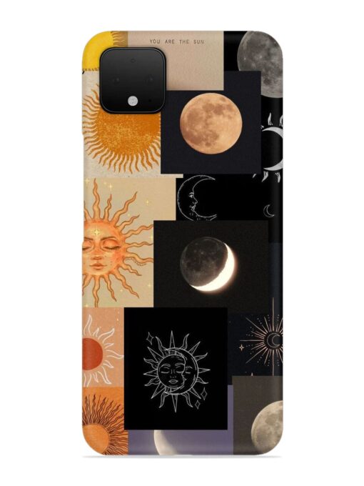 Celestial Collage Snap Case for Google Pixel 4