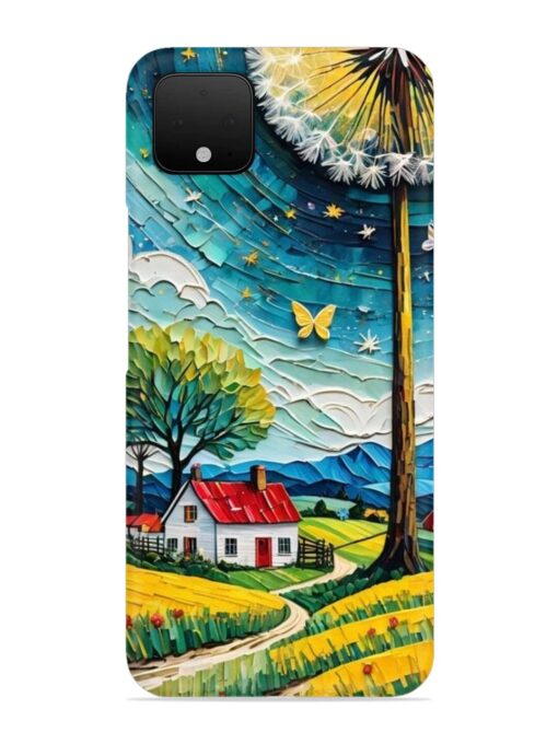 Dandelion Dreams Snap Case for Google Pixel 4 Zapvi