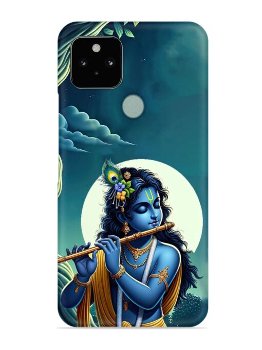 Krishna's Divine Flute Snap Case for Google Pixel 5 Zapvi