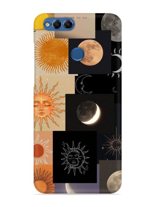 Celestial Collage Snap Case for Honor 7X Zapvi