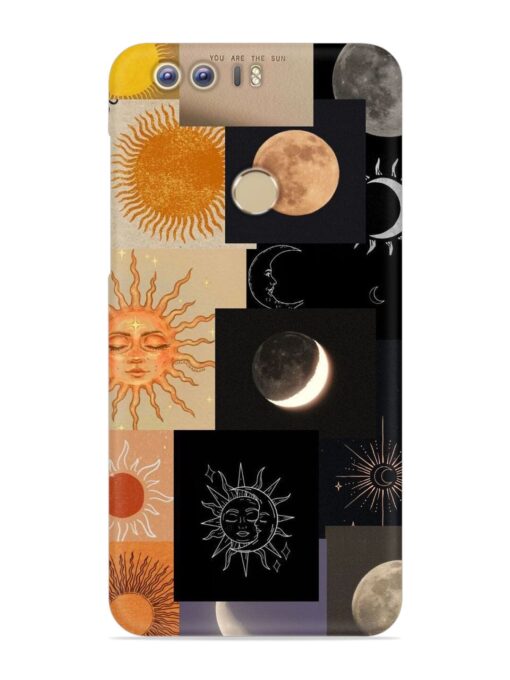 Celestial Collage Snap Case for Honor 8 Zapvi