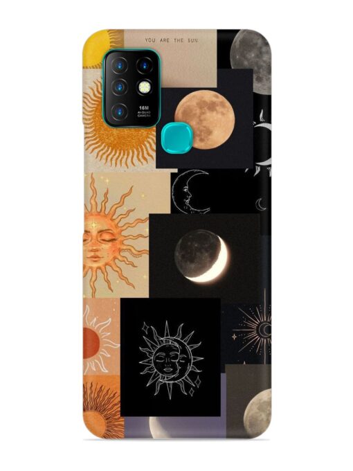 Celestial Collage Snap Case for Infinix Hot 10