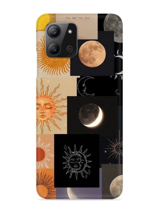 Celestial Collage Snap Case for Infinix Hot 11 (2022)